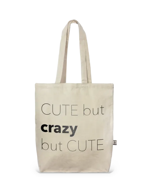 Tote- Perfect City Tote Crazy But Cute