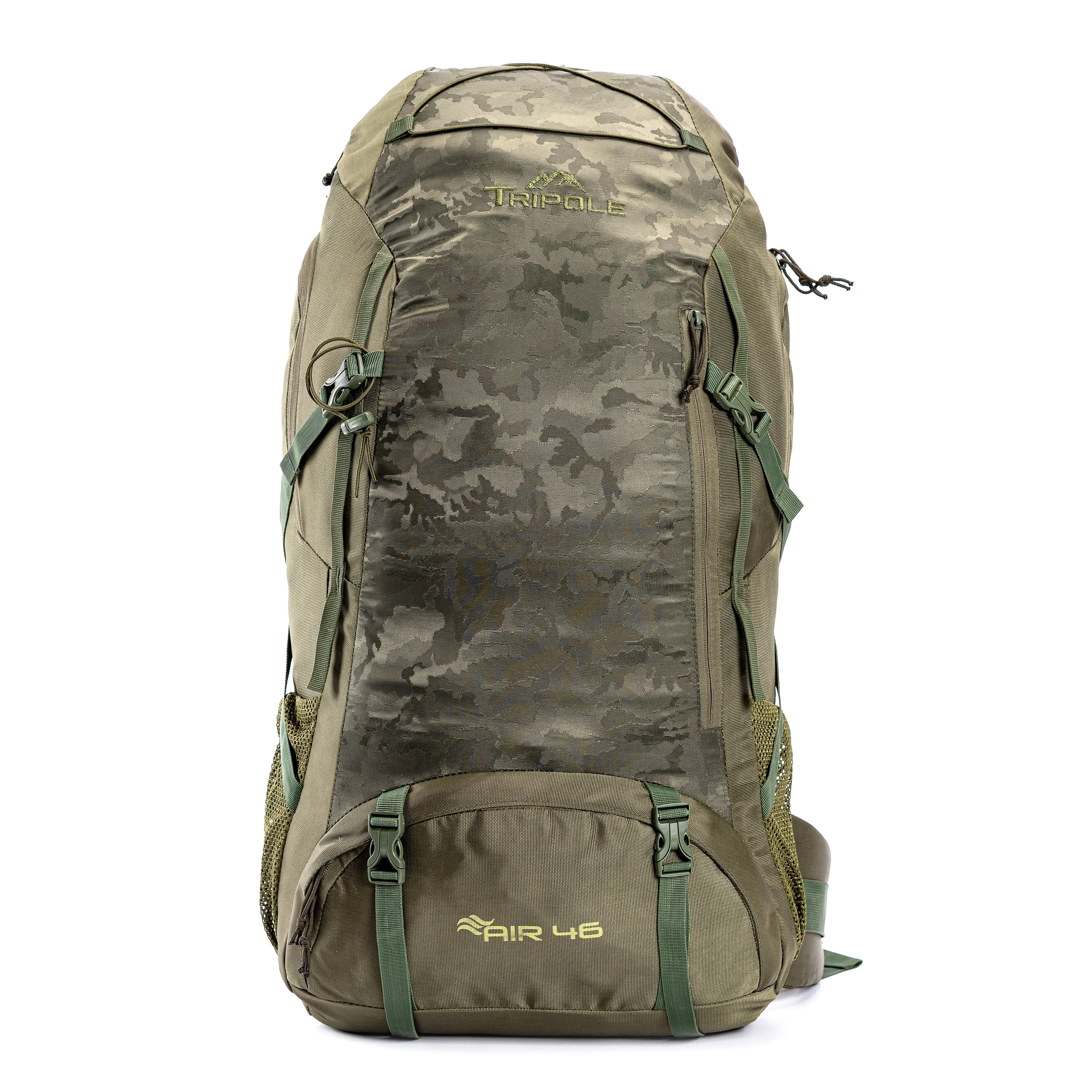 Tripole Air Trekking and Travel Rucksack with Rain Cover and Laptop Sleeve | 3 Year Warranty | 46 Litres