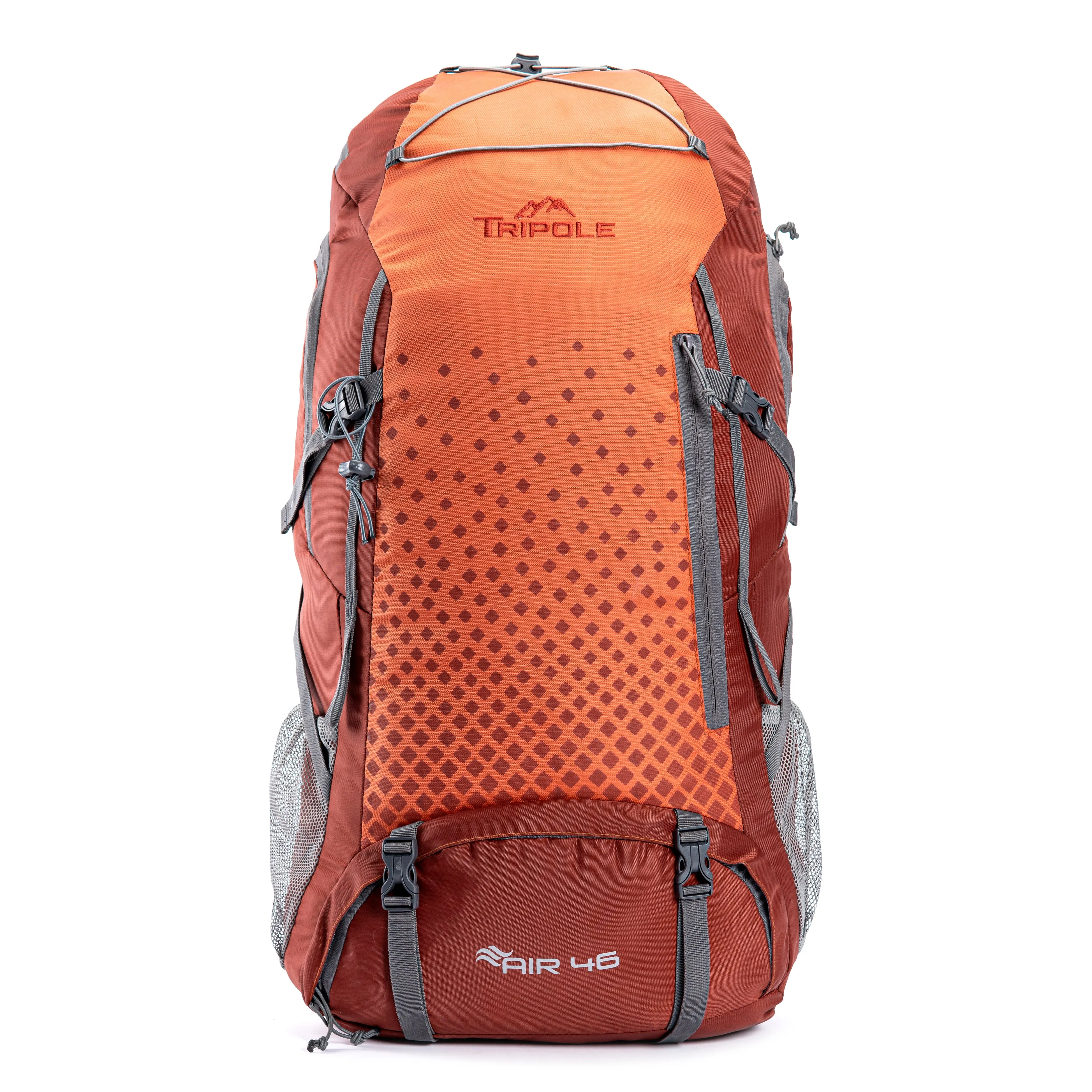 Tripole Air Trekking and Travel Rucksack with Rain Cover and Laptop Sleeve | 3 Year Warranty | 46 Litres