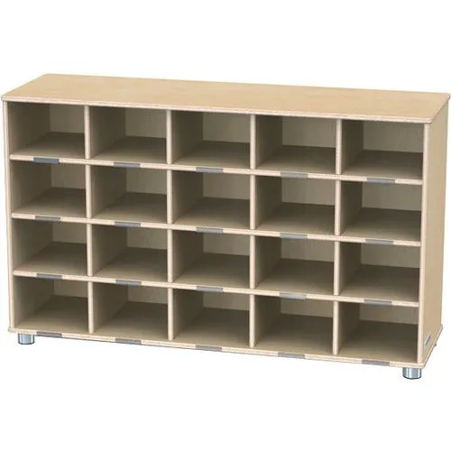 TrueModern 20-Cubbie Bins Storage
