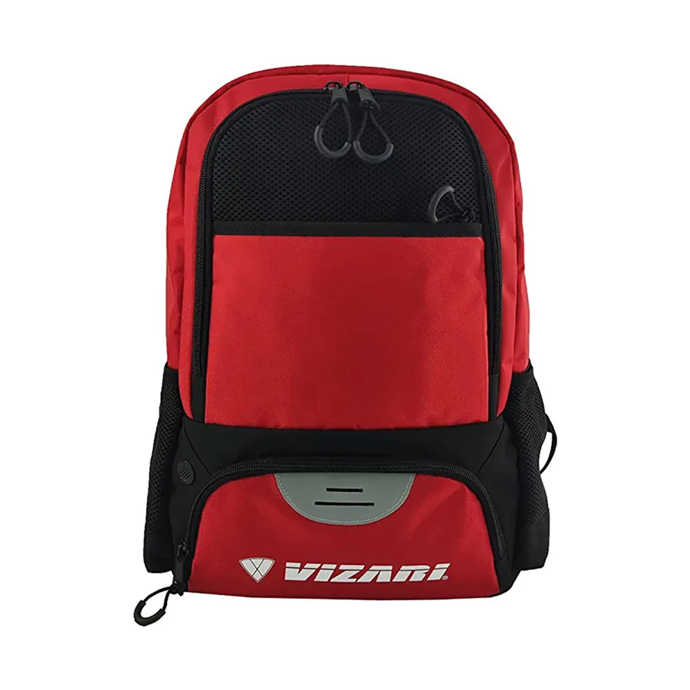 Vizari Avila Soccer Sports bag with Lucca Soccer Ball (RED)