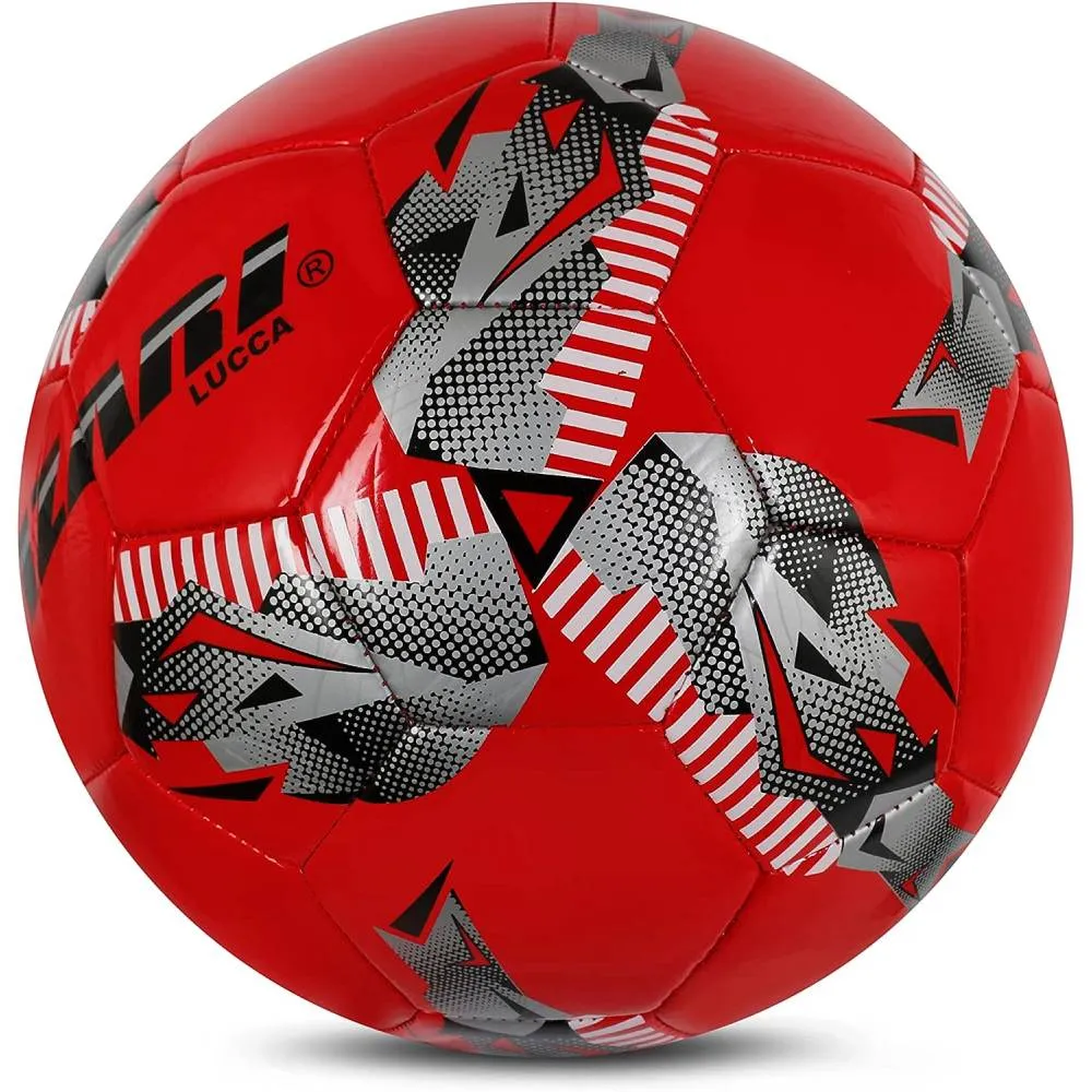 Vizari Avila Soccer Sports bag with Lucca Soccer Ball (RED)