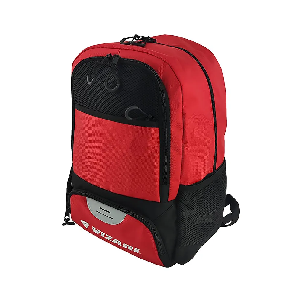Vizari Avila Soccer Sports bag with Lucca Soccer Ball (RED)