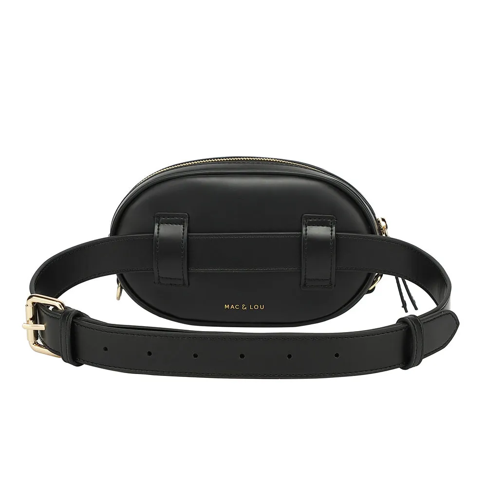 Waist Bag | Smooth Forest Black